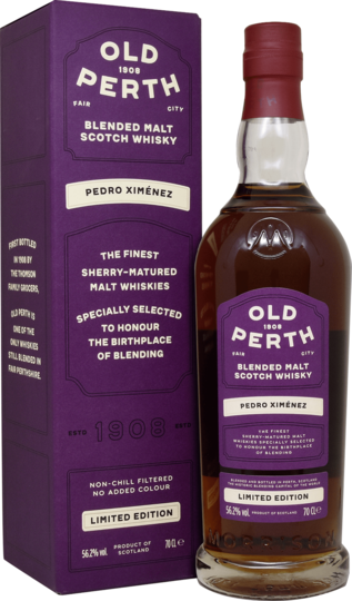 Morrison Scotch Whisky Distillers Old Perth Ltd Edition Manzanilla 53,4% vol A002 0,7l 
