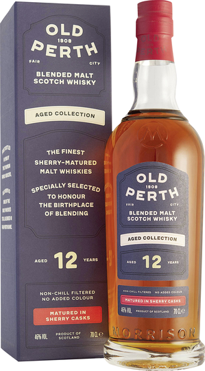 Morrison Scotch Whisky Distillers Old Perth 12 Year old 46% vol 0,7l 