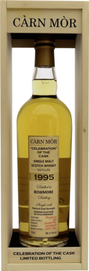 Morrison Scotch Whisky Distillers Càrn Mòr COC Glen Grant 1996 55,3% vol 27 Y.O. A047 0,7l 