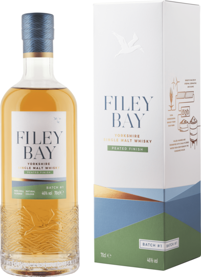 Spirit of Yorkshire Filey Bay Peated Finish Batch 1 46%vol 0,7l 
