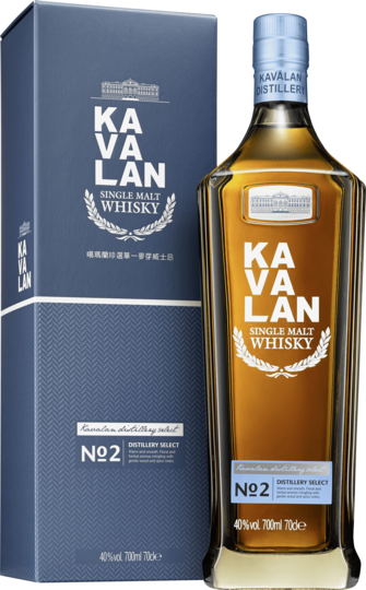 Kavalan Kavalan Distillery Select No.2 Single Malt 40%vol 0,7l 