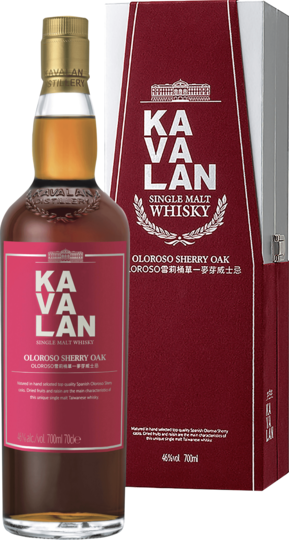 Kavalan Kavalan Oloroso Sherry Oak 46%vol 0,7l 
