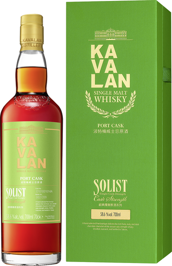 Kavalan Kavalan Solist Port Cask 50-61%vol Cask Strength 0,7l 