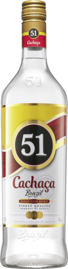Companhia Müller de Bebidas Cachaça 51  40% vol 1l 