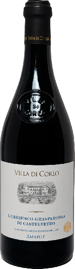Villa di Corlo Lambrusco Grasparossa di Castelvetro DOC Amabile  0,75l 