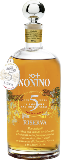 Nonino Distillatori Ùe Riserva 5 Jahre 43% vol. 0,7l 