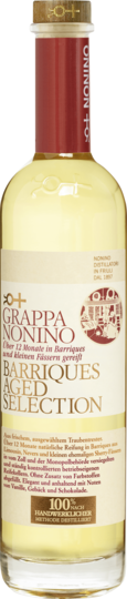 Nonino Distillatori Grappa Barriques aged Selection 40%vol 0,5l 