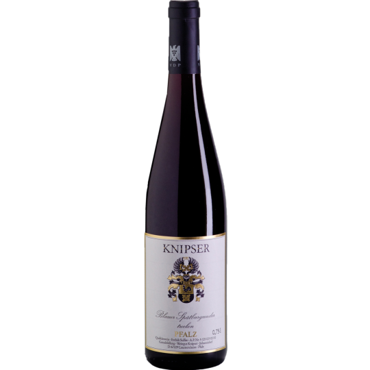 Weingut Knipser Blauer Spätburgunder - VDP. Gutswein Pfalz Qualitätswein trocken  2019 0,75l 