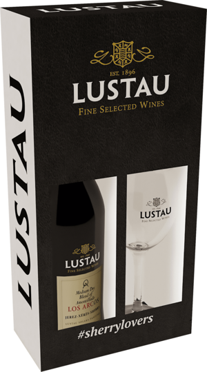 Emilio Lustau GP Lustau Amontillado Sherry Los Arcos + Glas 0,75l 