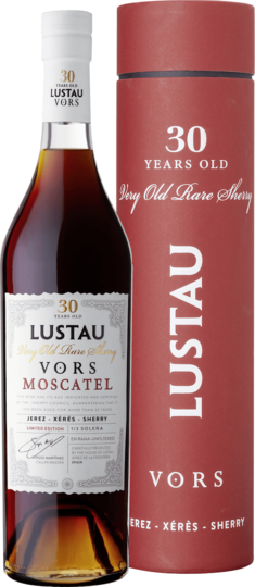 Emilio Lustau VORS Moscatel Sherry 30 years old 17% vol 0,5l 