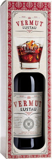 Emilio Lustau Lustau Vermut Red Onpack GP mit Glas 15% vol 0,75l 