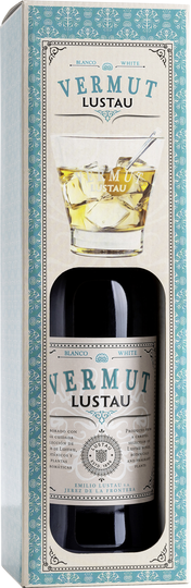 Emilio Lustau Lustau Vermut White Onpack GP mit Glas 15% vol 0,75l 