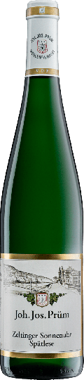 Joh. Jos. Prüm J.J. Prüm Zeltinger Sonnenuhr Spätlese   0,75l 