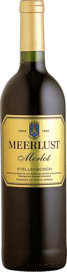 Meerlust Wine Estate Meerlust Merlot 2022 0,75l 