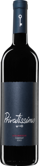 Weingut Robert Schlumberger Privatissimo Cabernet solo 2016 0,75l 