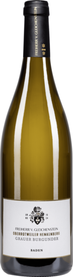 Weingut Freiherr von Gleichenstein Oberrotweiler Henkenberg Grauer Burgunder 2019 0,75l 
