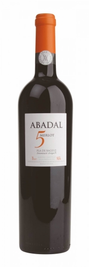 Abadal 5 Merlot Pla de Bages 2017 0,75l 