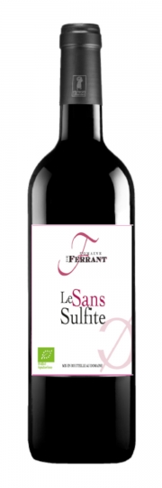 Domaine de Ferrant SANS SULFITES Côtes de Duras 2019 BIO 0,75l 