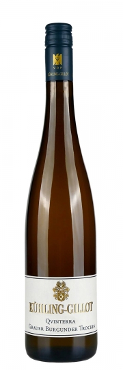 Weingut Kühling-Gillot Qvinterra Grauer Burgunder trocken DE-ÖKO-006* 2024 0,75l 